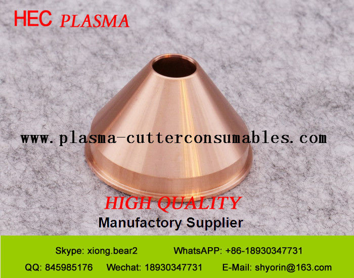 Plasma Machine Shield Cap 0558006199 Esab Plasma Consumables , Plasma Cutter Consumables