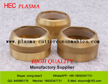 Metal Protection Cap Kjellberg Plasma Consumables , Retaining Cap