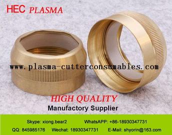 Metal Protection Cap Kjellberg Plasma Consumables , Retaining Cap