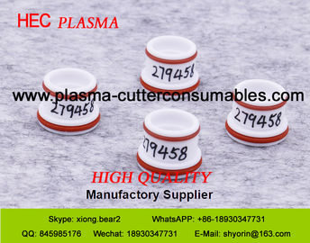 Silver Electrode Swirl Ring 279458 / 279422 For Kaliburn Spirit 400 Plasma Cutting Torch Body