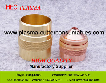 Plasma Torch Inner Retaining Cap 277151 / Retaining Cap 277152 For Kaliburn Plasma Cut Machine