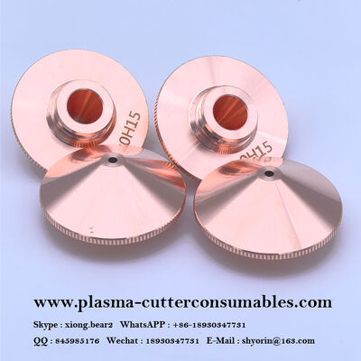 D28 M11 Laser Cutting Nozzle Single Double Layer Copper Corrosion Resistant For WSX Han's Hongshan Laser Head
